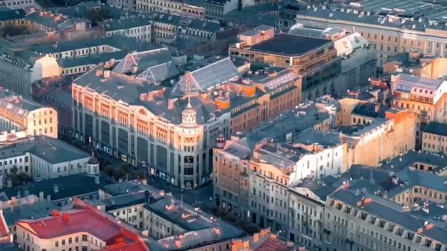 Петербург с высоты полёта