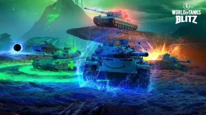 Танки блиц стример T_u_r_p_2010, смешной взвод и большой замес.