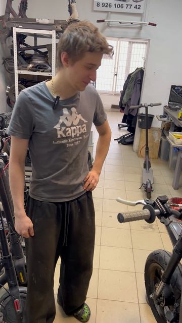 Артем чинит Kugoo wish 01 #электросамокат #escooter #kugoo