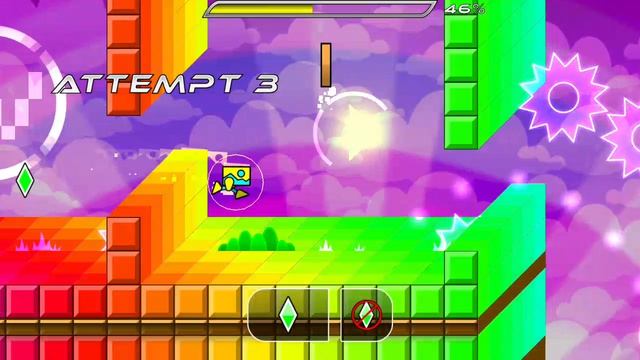 Самый лучший remake уровня geometrical dominator в геометри дэш