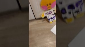 Бумажная уточка Мики! Я подарила планшет Мики!