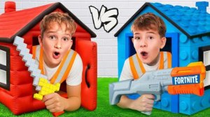 Кто построит лучший цветной дом — ПОБЕДИТЕЛЬ!