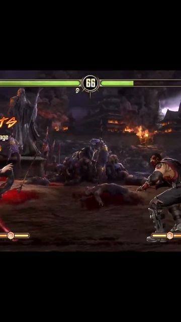 Mortal Kombat 9 - Скарлет vs Кано. Фаталити