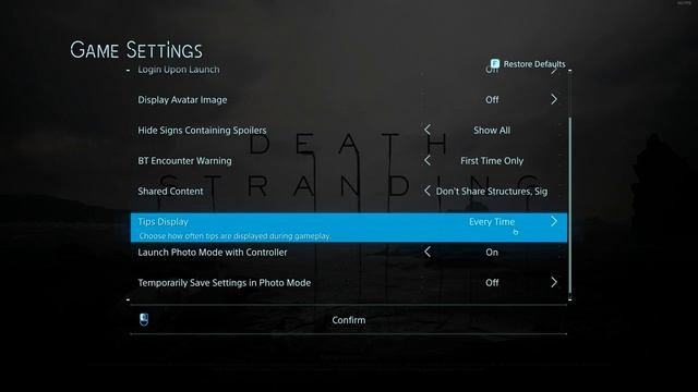 Death Stranding UI Sound Redesign