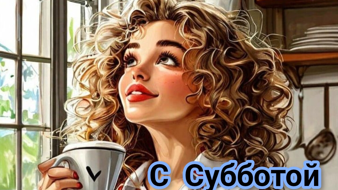 С Субботним добрым утром. Шикарная музыкальная открытка.