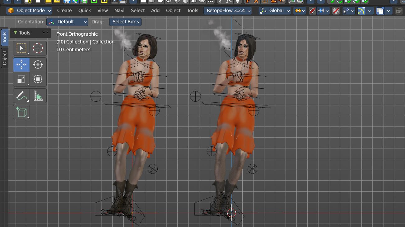 Bforartists_ Доработка персонажа