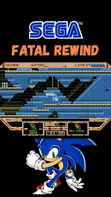 Fatal Rewind | Sega Mega Drive (Genesis).