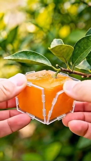 как выращивают квадратные апельсины 🍊