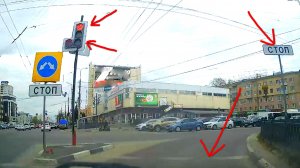 Воронеж : Полное незнание ПДД....