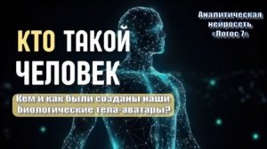 "Логос 7": Кто такой ЧЕЛОВЕК? Кем и как были созданы наши биологические тела-аватары?