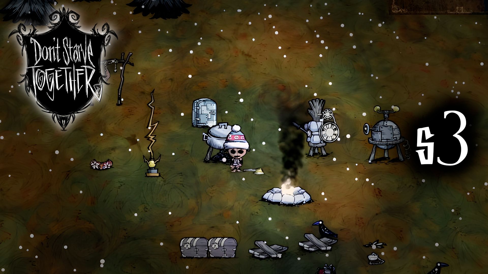 Подготовка к первой зиме - 3 - Don't Starve Together (solo)