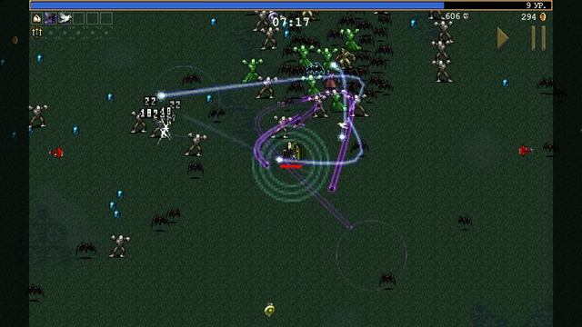 VAMPIRE SURVIVORS - ПРОДЕРЖАЛСЯ 10 МИНУТ В СТАРОМ БЕЗУМНОМ ЛЕСУ