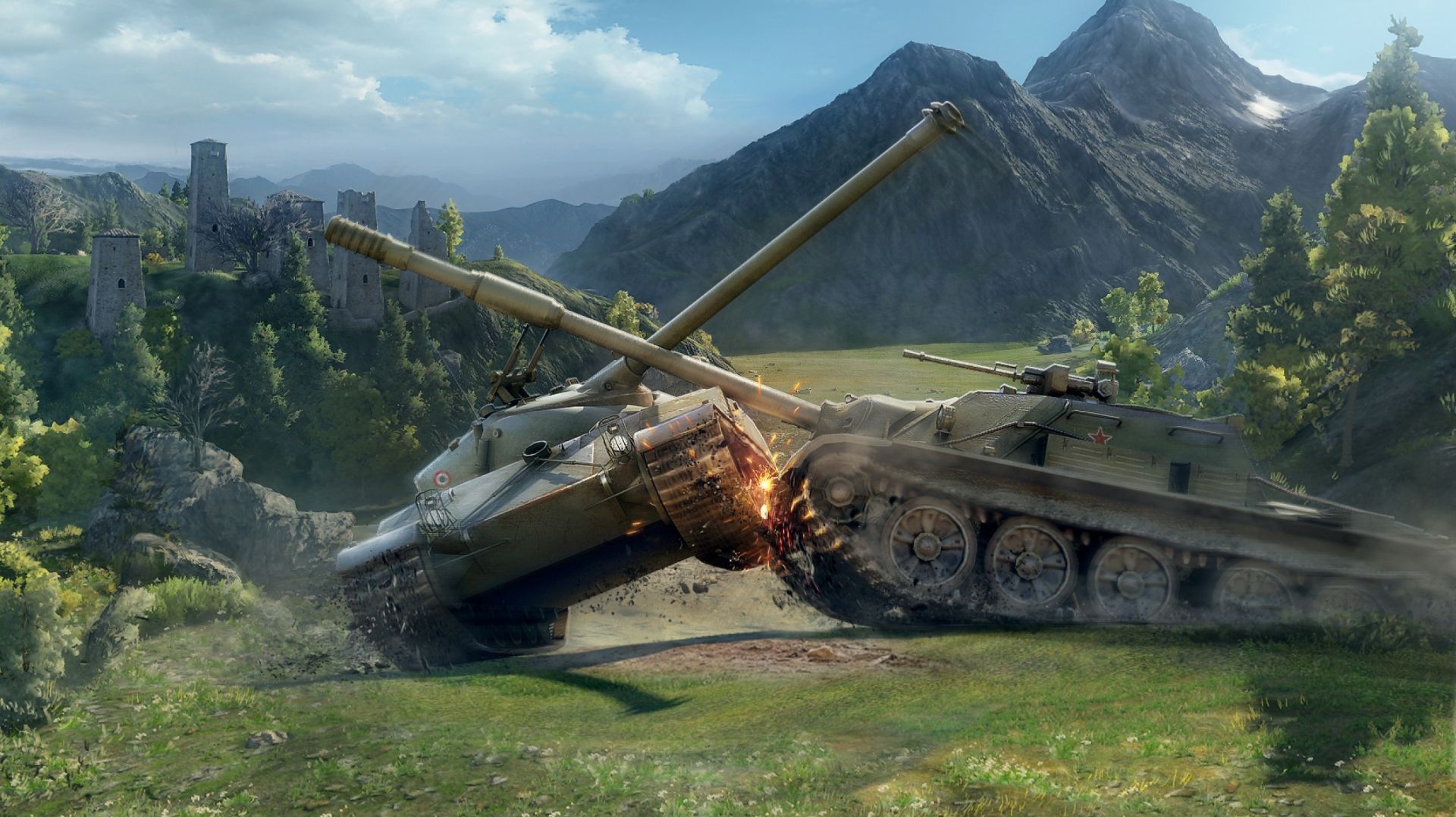 СРАЖЕНИЯ В МИРЕ ТАНКОВ #17