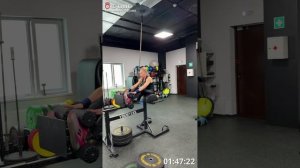 Милованова Ольга,член клуба ТФ Жулебино, количество повторений 69