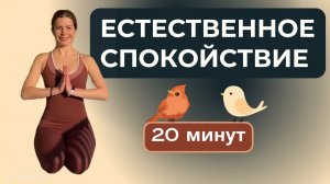 20-минутная медленная, размеренная практика под пение птиц (перезагрузка нервной системы)
