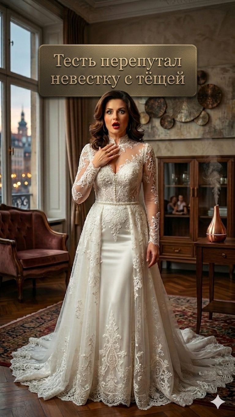 Тесть перепутал невестку с тёщей