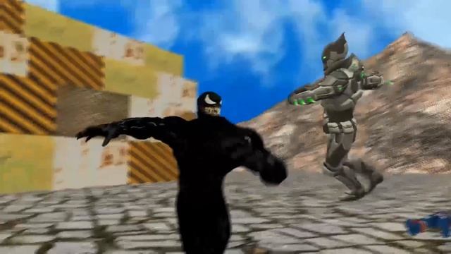 Железный человек против Капитана Марвела против Тора против Халка против Венома против Человека-паук