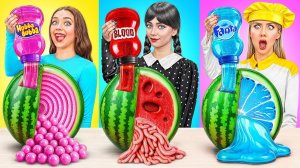 Кулинарный Челлендж# Уэнсдей Против Бабушки # Кто Победит в Кулинарной Битве от Bubba DO Challenge