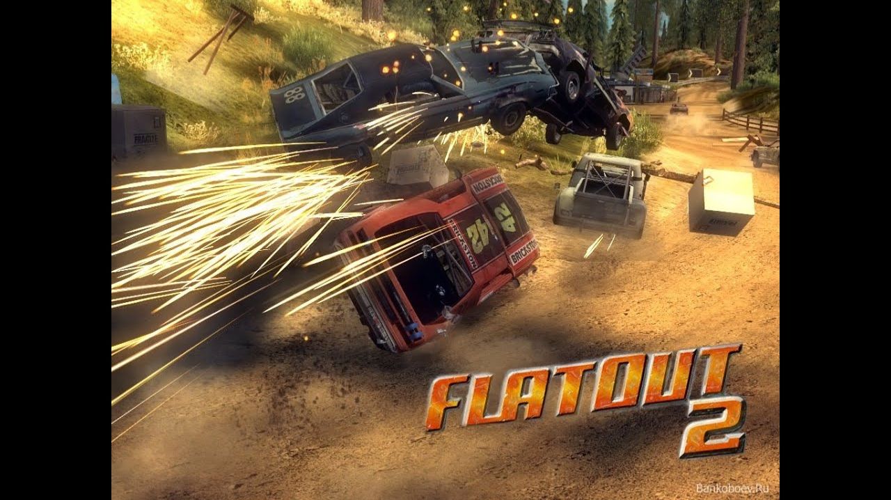 FlatOut 2 ПО ШУМИМ БЛИН ОЛДЫ ТУТ???