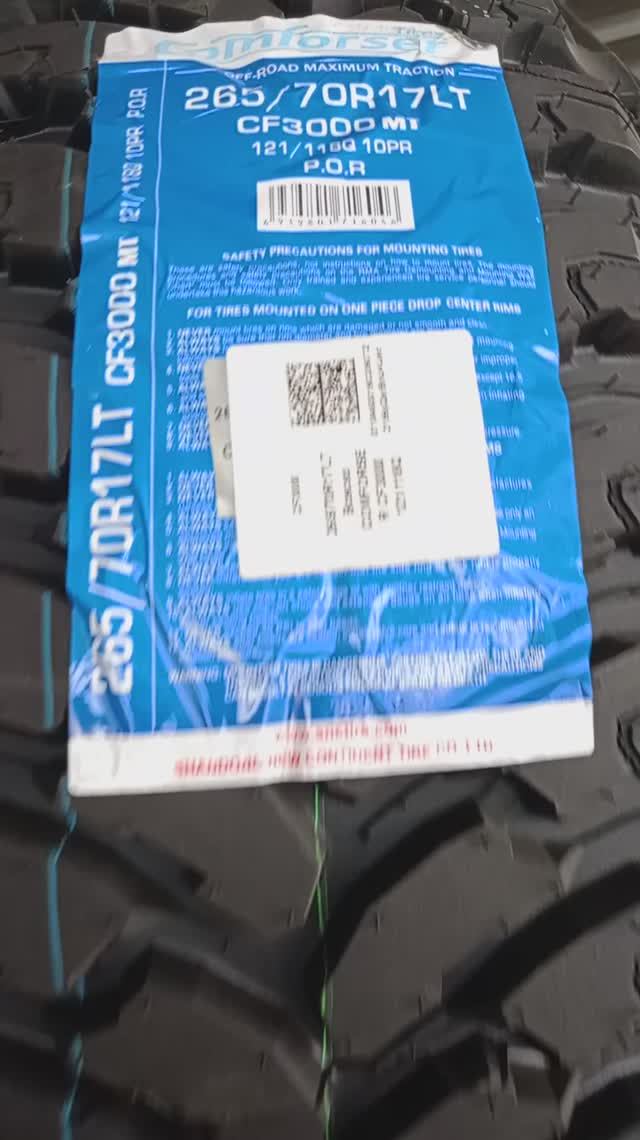 Шины грязь 265/70R17 M/T COMFORSER CF3000 121/118Q 10PR LT 3045