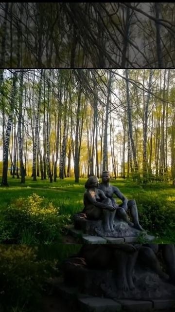 Поцелуй в берёзовой роще