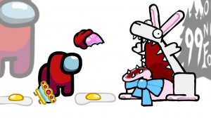 Амонгус ПРОТИВ Злого Кролика и Кота из 99 Ночей в Лесу