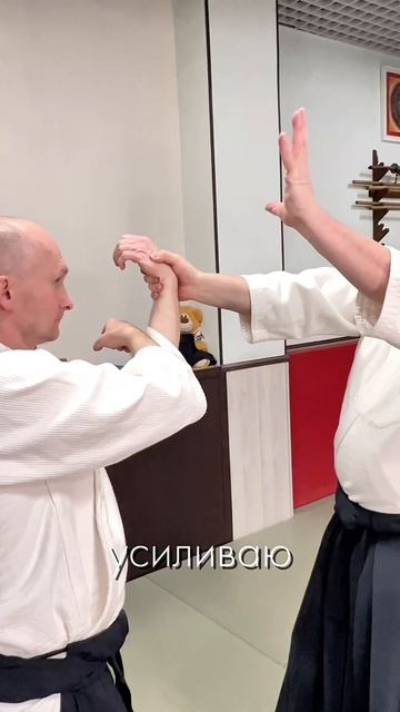 Котэгаэси (выворот кисти): как работает на практике. 
#айкидо #спорт #ШИЮКАЙ #школа