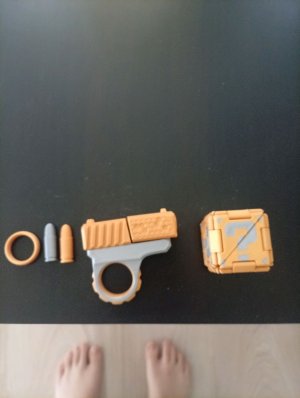 как напечатал 3D принтер пушку, пули, лаки блок, и кольцо из властелин колец.