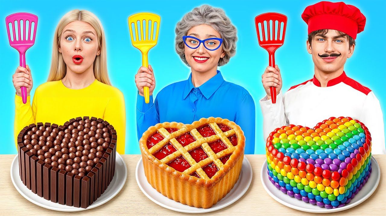 Кулинарный Челлендж Я против Бабушки Удивительные Кулинарные Лайфхаки