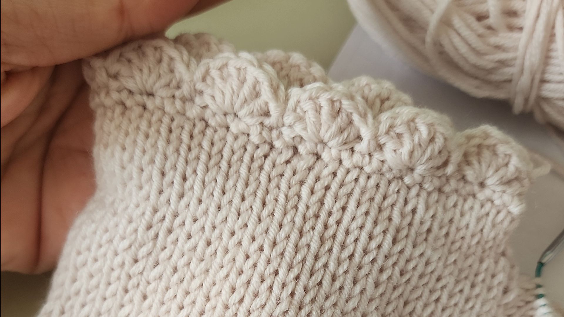 Закрываем штанину самым простым способом дпод волан