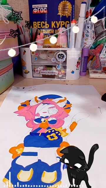 #рисование #хобби #cute #genshin мой Макс канал ссылка в опис