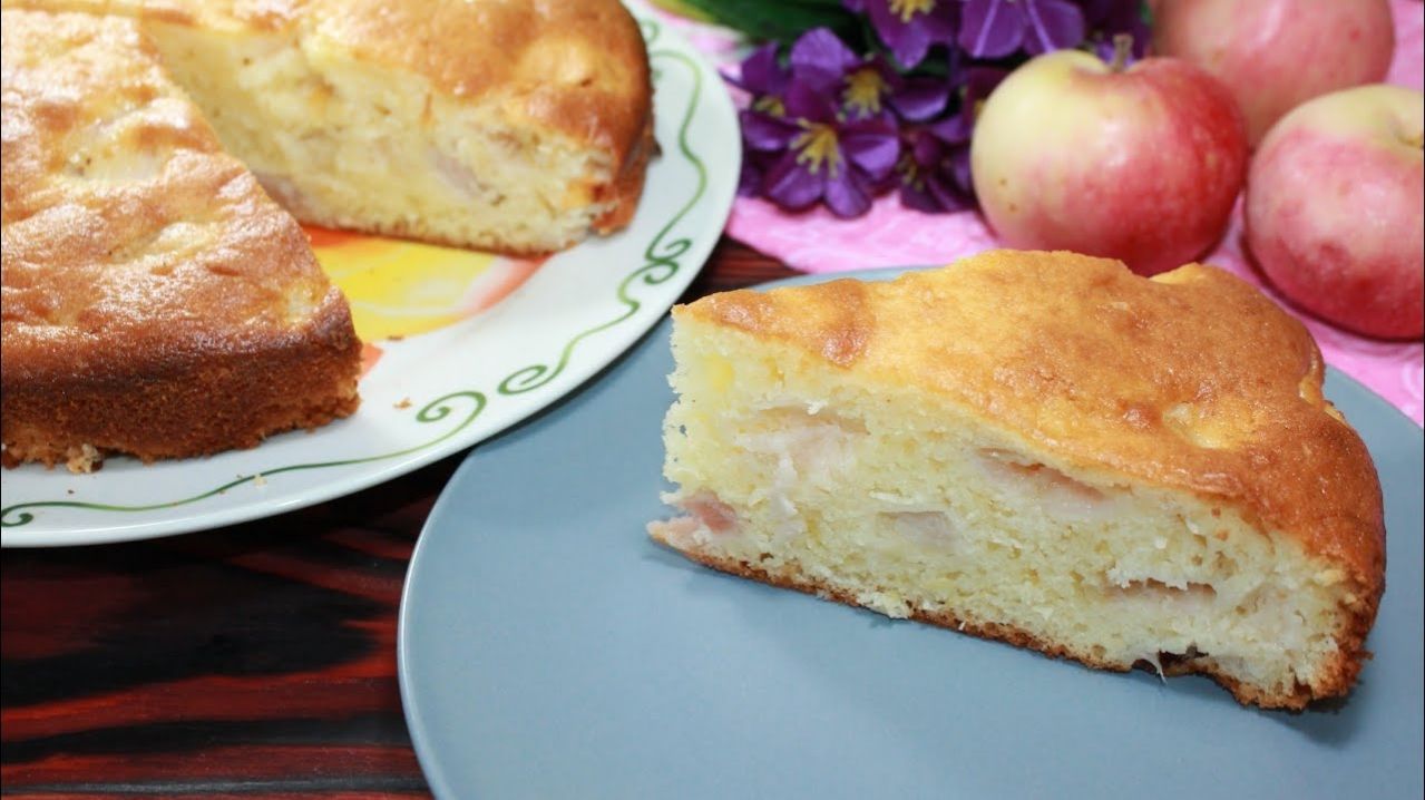 ПИРОГ Пятиминутка! Тесто за ПЯТЬ минут и никакого миксера!