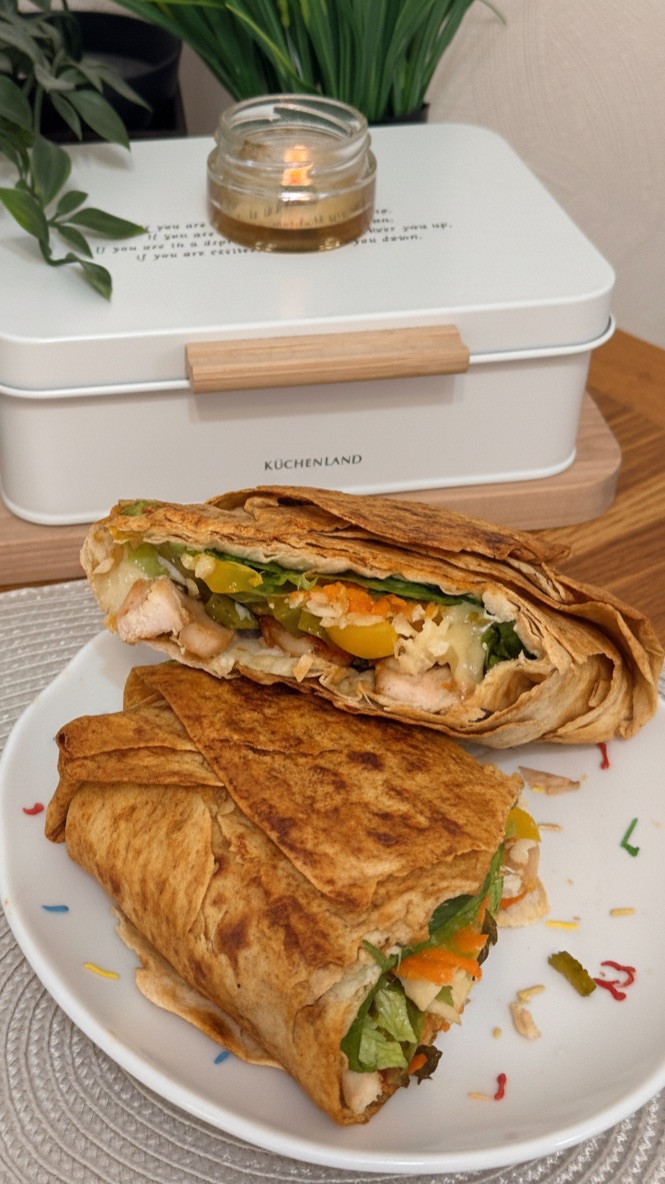 Шаурма на 65 г белка 🥙🔥