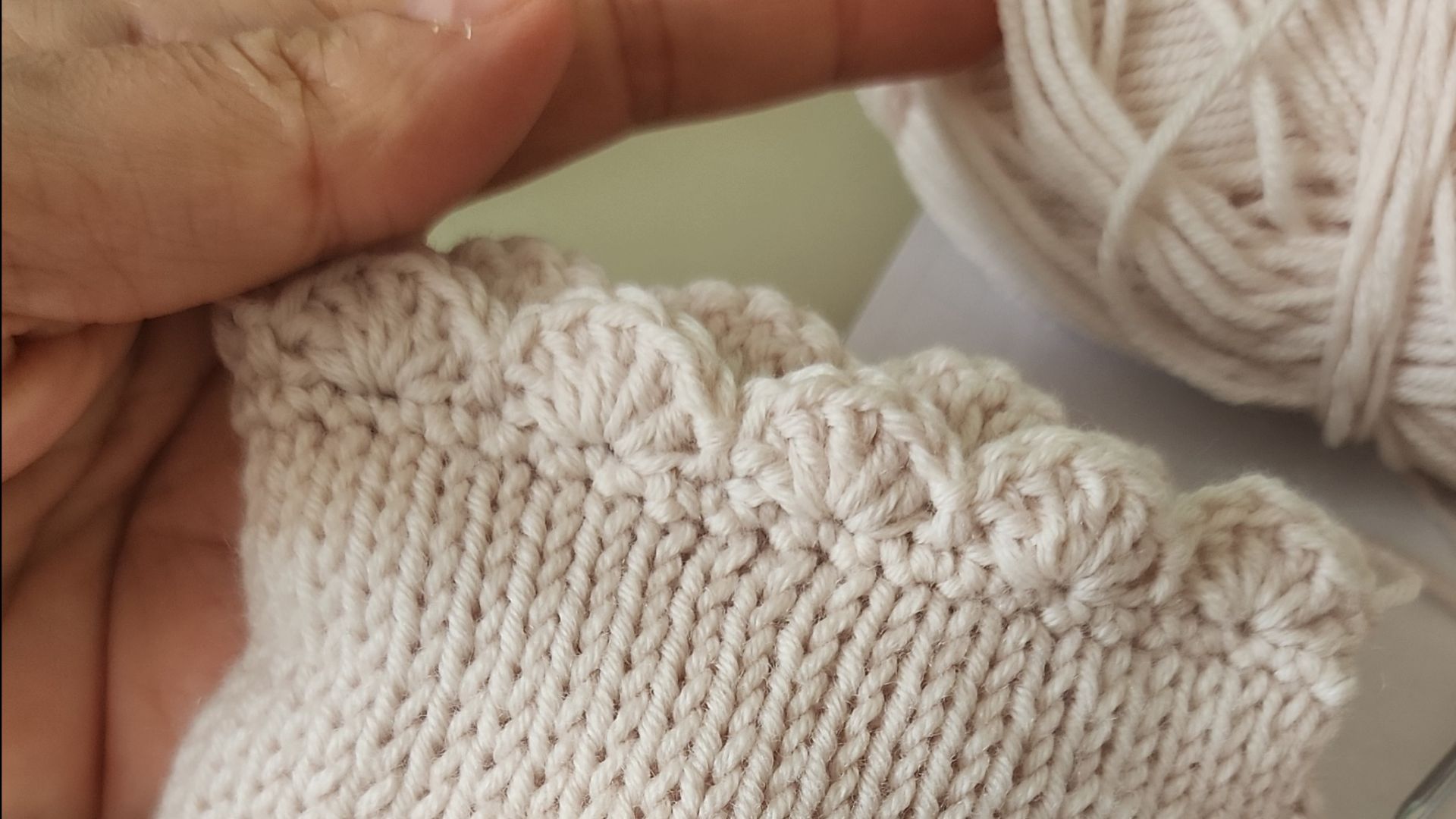 Стыкуем ряд закрытия, чтобы было без ступенек штаны Love