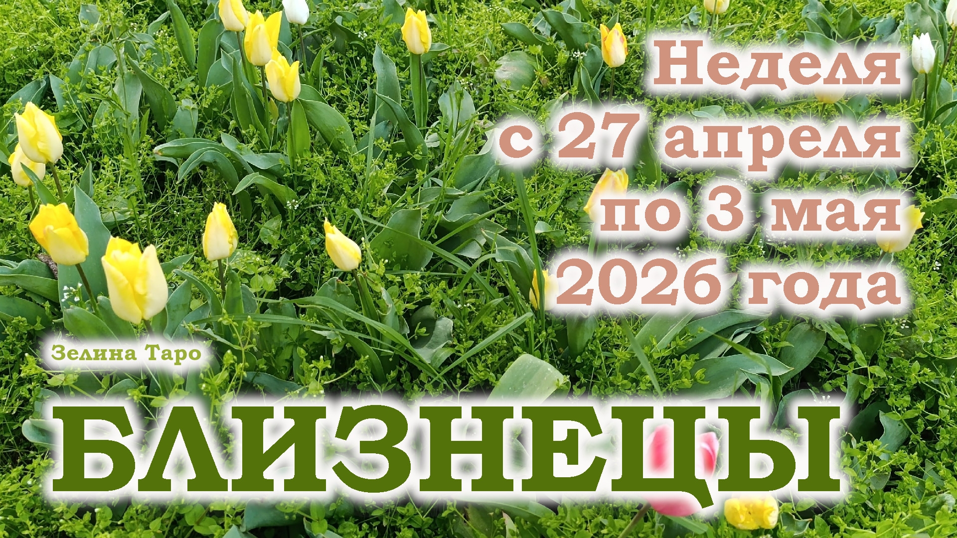 БЛИЗНЕЦЫ | ТАРО прогноз на неделю с 27 апреля по 3 мая 2026 года