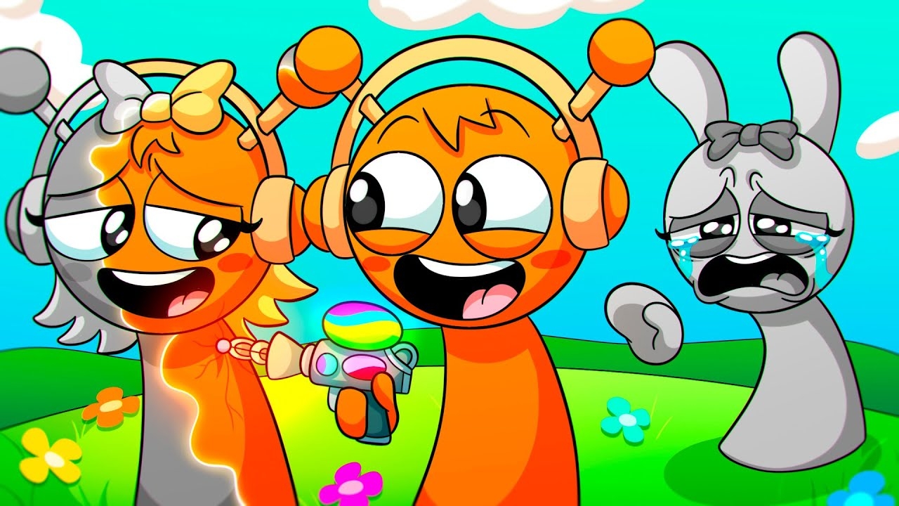 SPRUNKI: КРАЖА ЦВЕТА!!! INCREDIBOX АНИМАЦИЯ