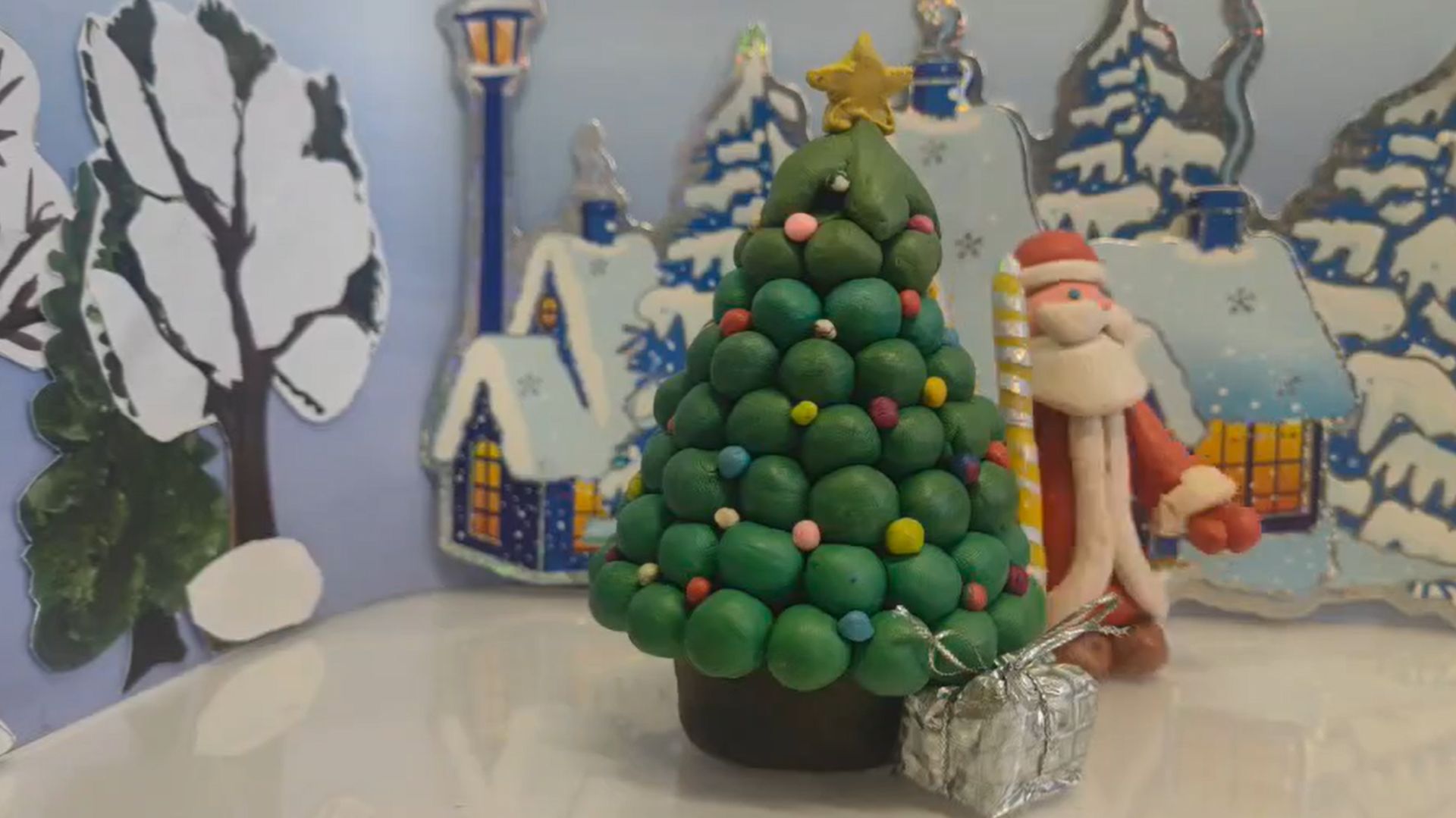 Дед Мороз . Мультфильм на конкурс 