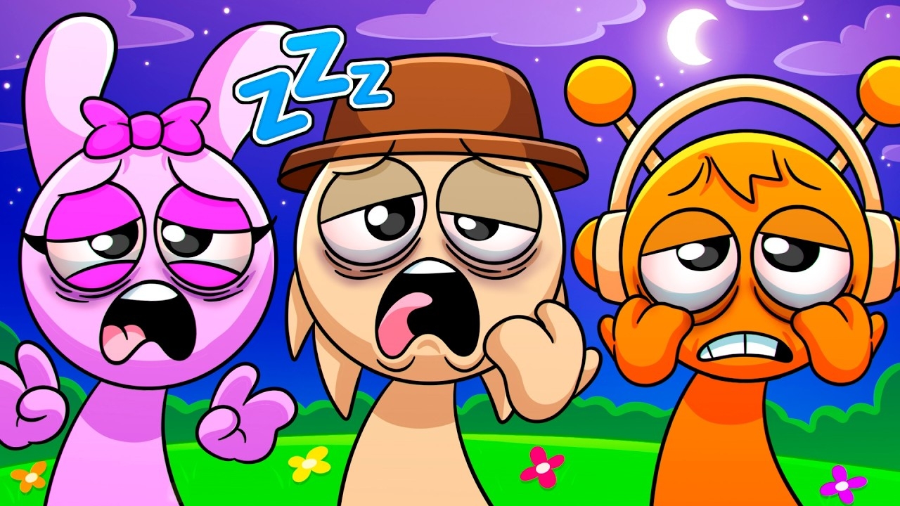 У SPRUNKI БЕССОННИЦА!!! INCREDIBOX АНИМАЦИИ