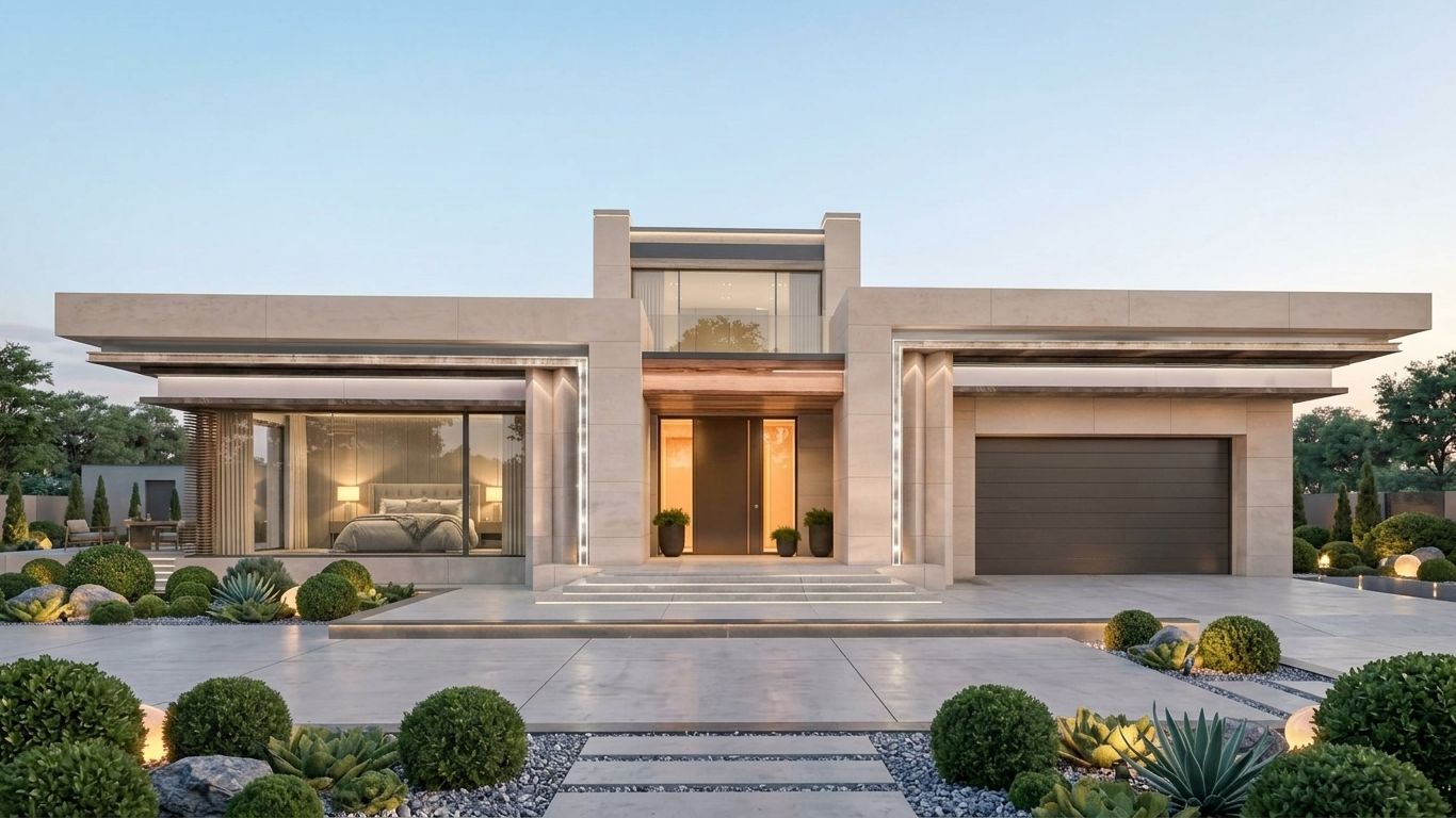 Вилла в стиле Warm Minimalism 360 кв.м.