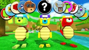 Друзья Черепахи ищут загадочные наклейки в Super Bear Adventure🐻