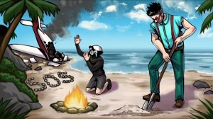 НОВОЕ ВЫЖИВАНИЕ НА НЕОБИТАЕМОМ ОСТРОВЕ: МЫ РАЗБИЛИСЬ И ОТСЮДА НУЖНО ВЫБРАТЬСЯ!