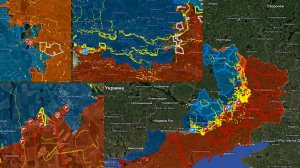 25.04.2026 Карта боевых действий. Обстановка на линии фронта
