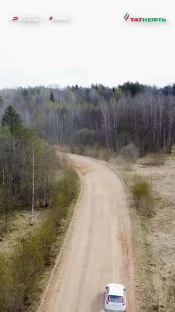 На трассе ралли 