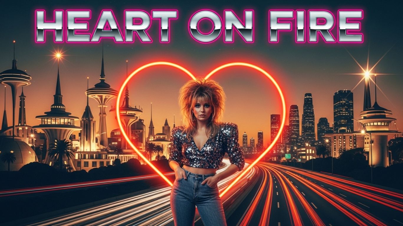 Heart On Fire (1988 Style) | Authentic AI Eurodisco