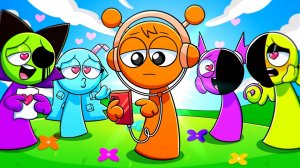 ОРЕН ИГНОРИТ ВСЕХ 24 ЧАСА!!! INCREDIBOX АНИМАЦИЯ