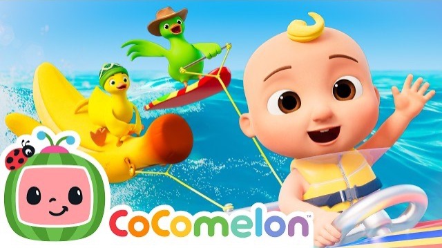 🐥Пора купать пятерых маленьких уточек! Посчитайте утят! 12345 🎈🍿