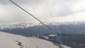 Роза хутор. Канатка Эдельвейс. Нереальная красота