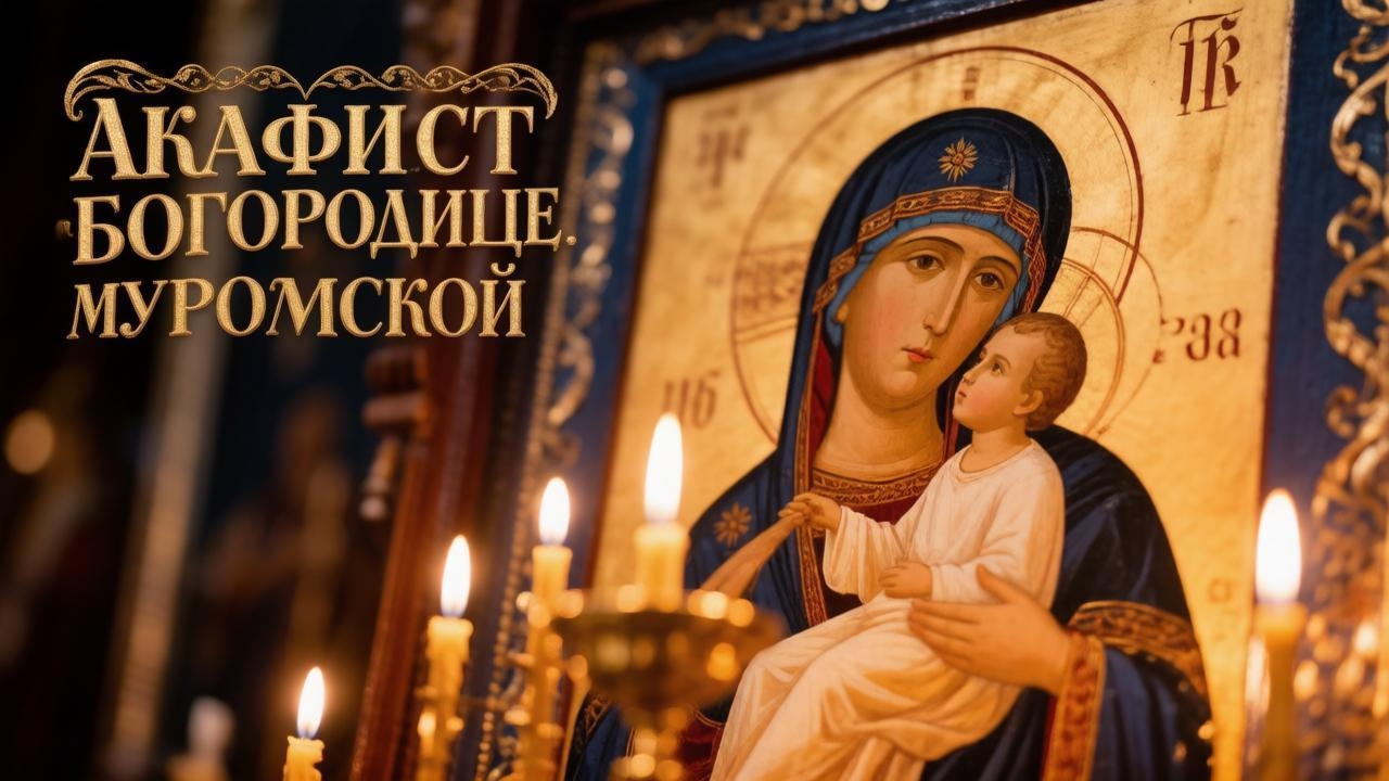 Акафист Богородице Муромской просто послушай🙏