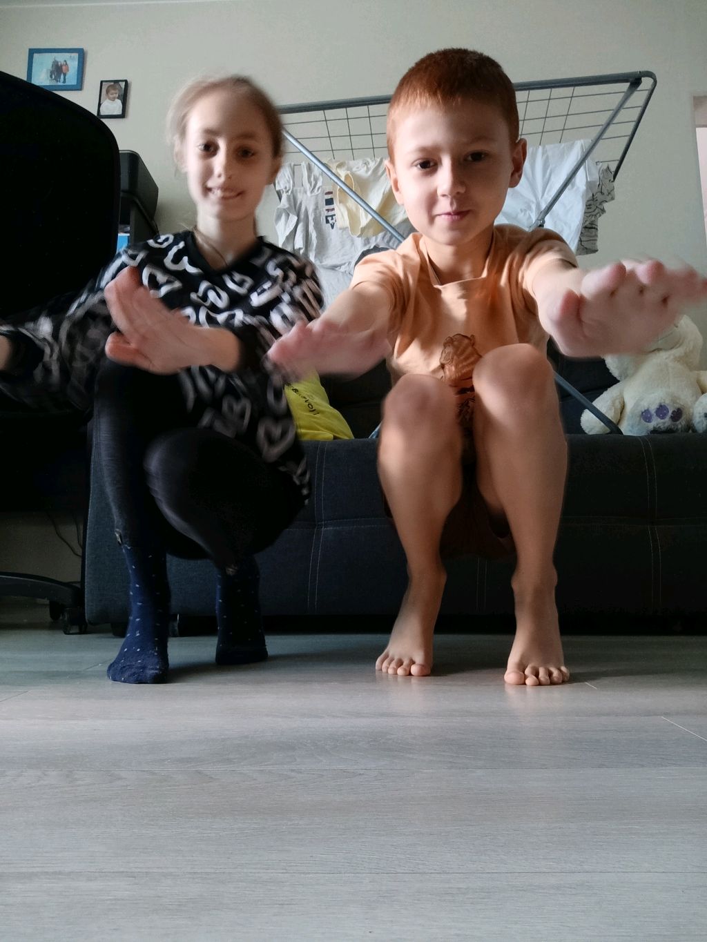 делаем зарядку