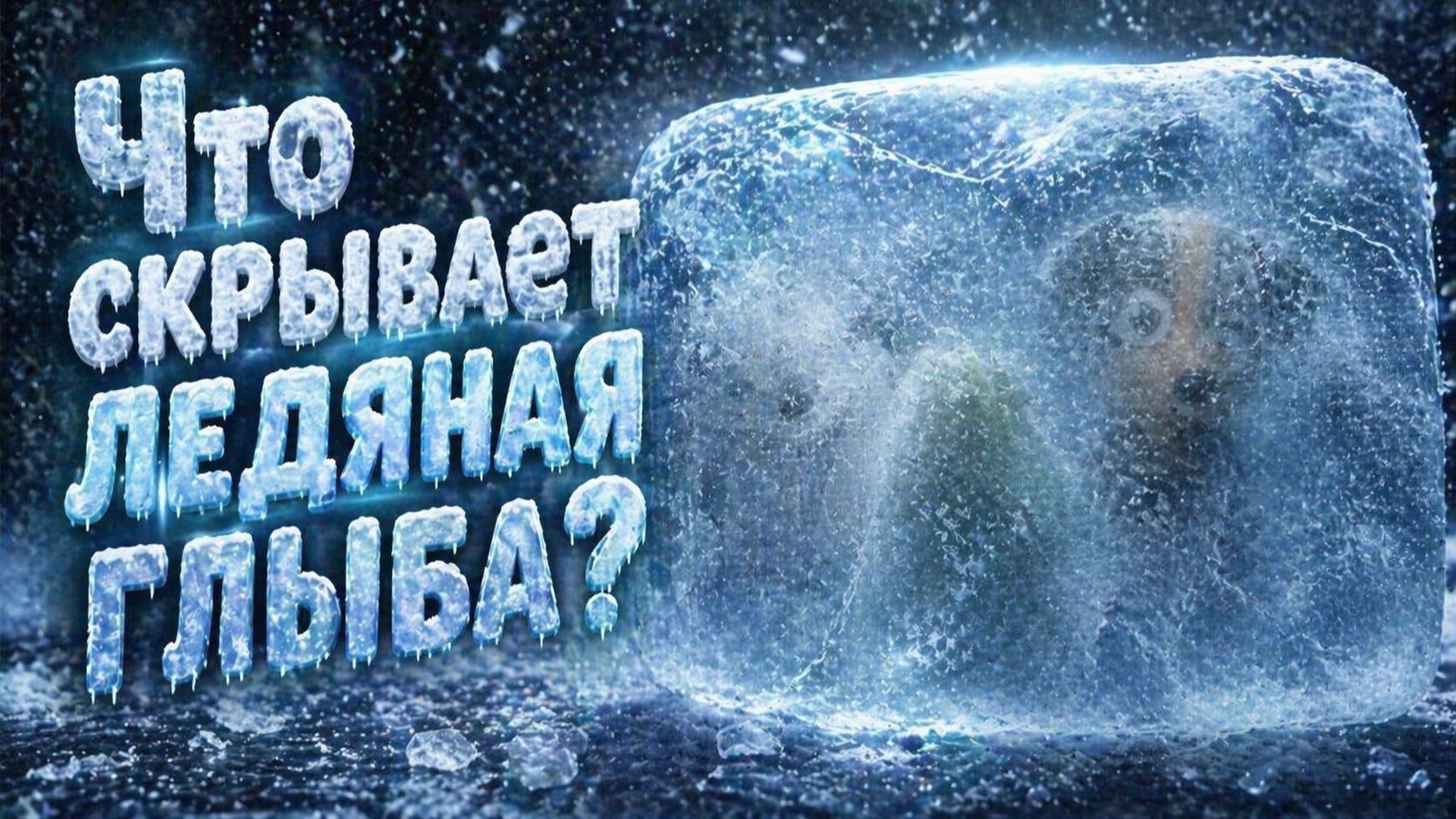 Умка во льду! 🐻❄️🧊 Что скрывает ледяная глыба? ❄️😱